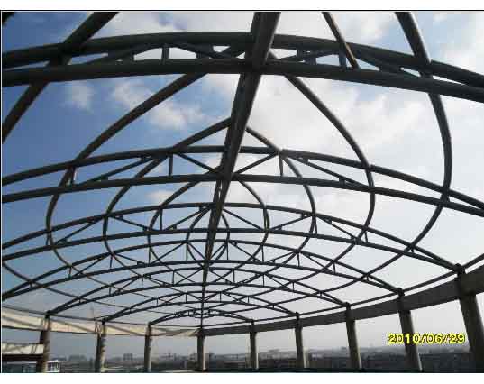 米泉中煤朔州宾馆管桁架工程