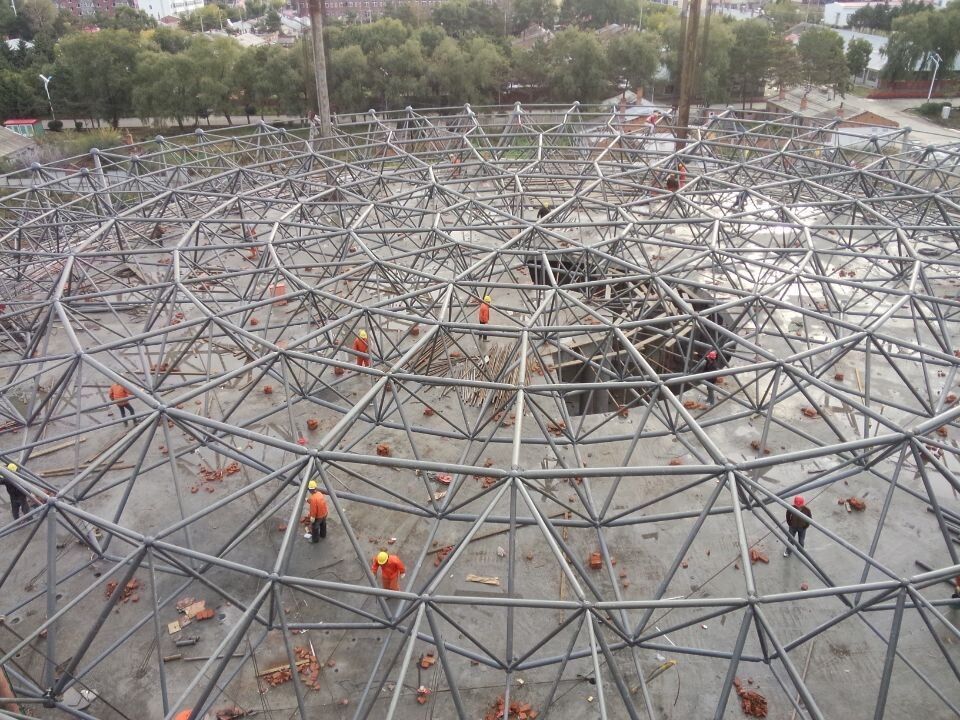 米泉全民健身中心网架